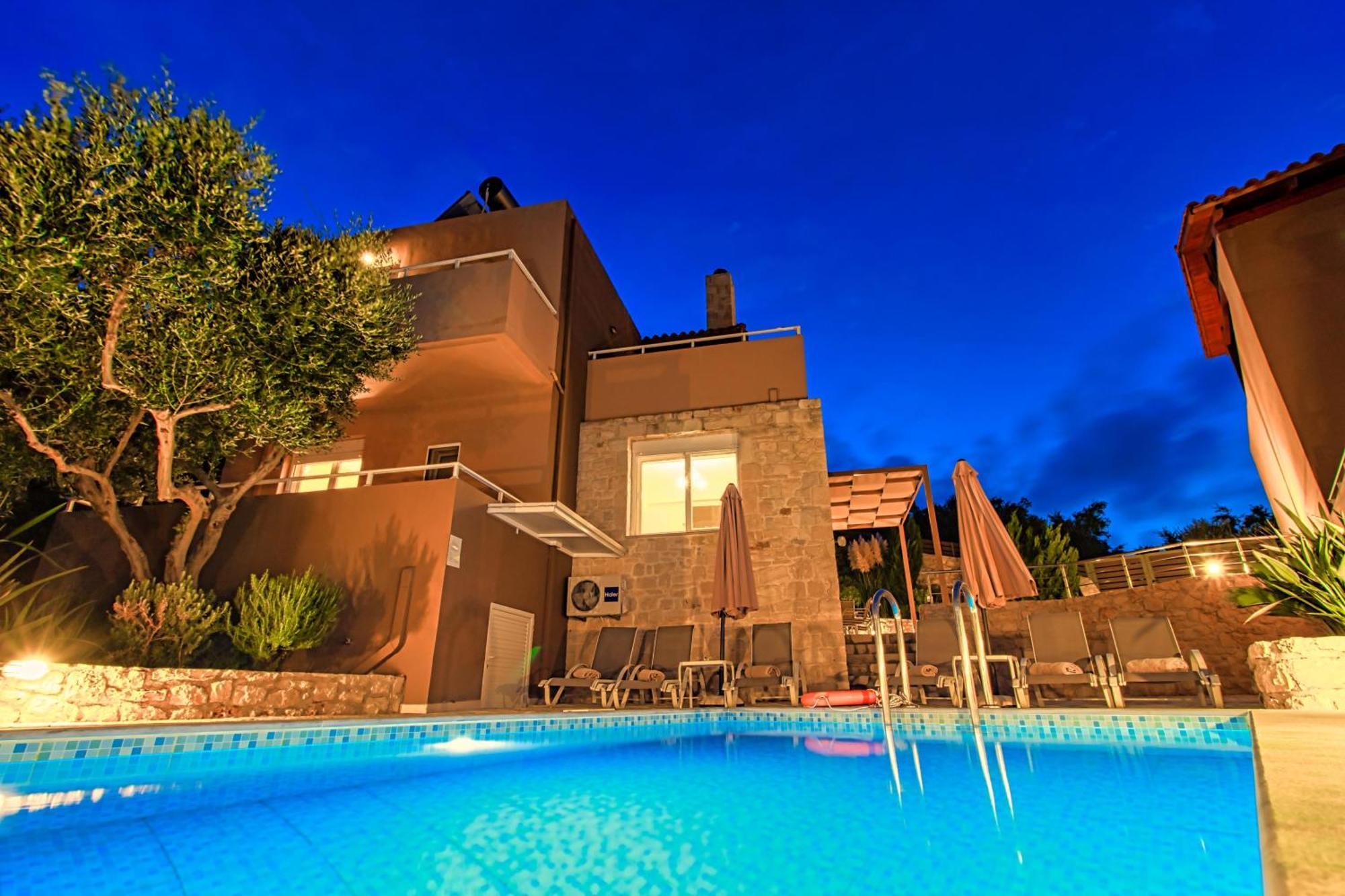 Theo Villas With Sea View Marathokefála المظهر الخارجي الصورة