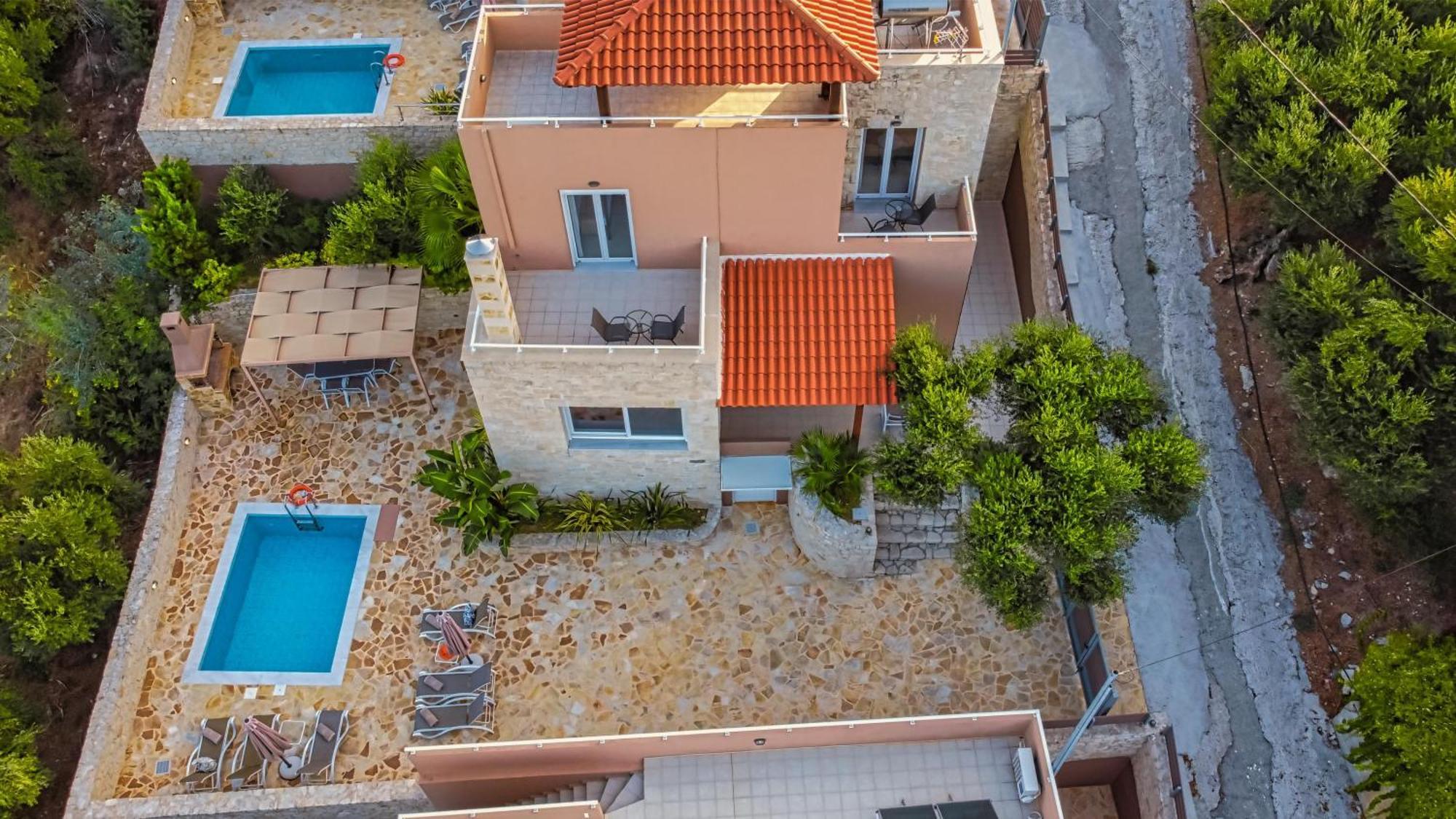 Theo Villas With Sea View Marathokefála المظهر الخارجي الصورة