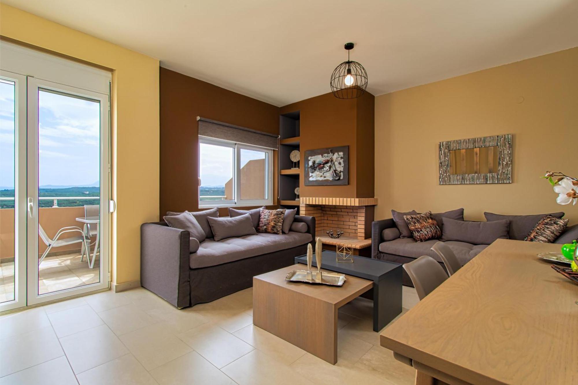 Theo Villas With Sea View Marathokefála الغرفة الصورة